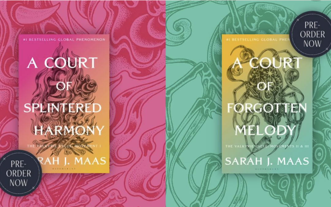 Sarah J maas cover reveals #6 & #7