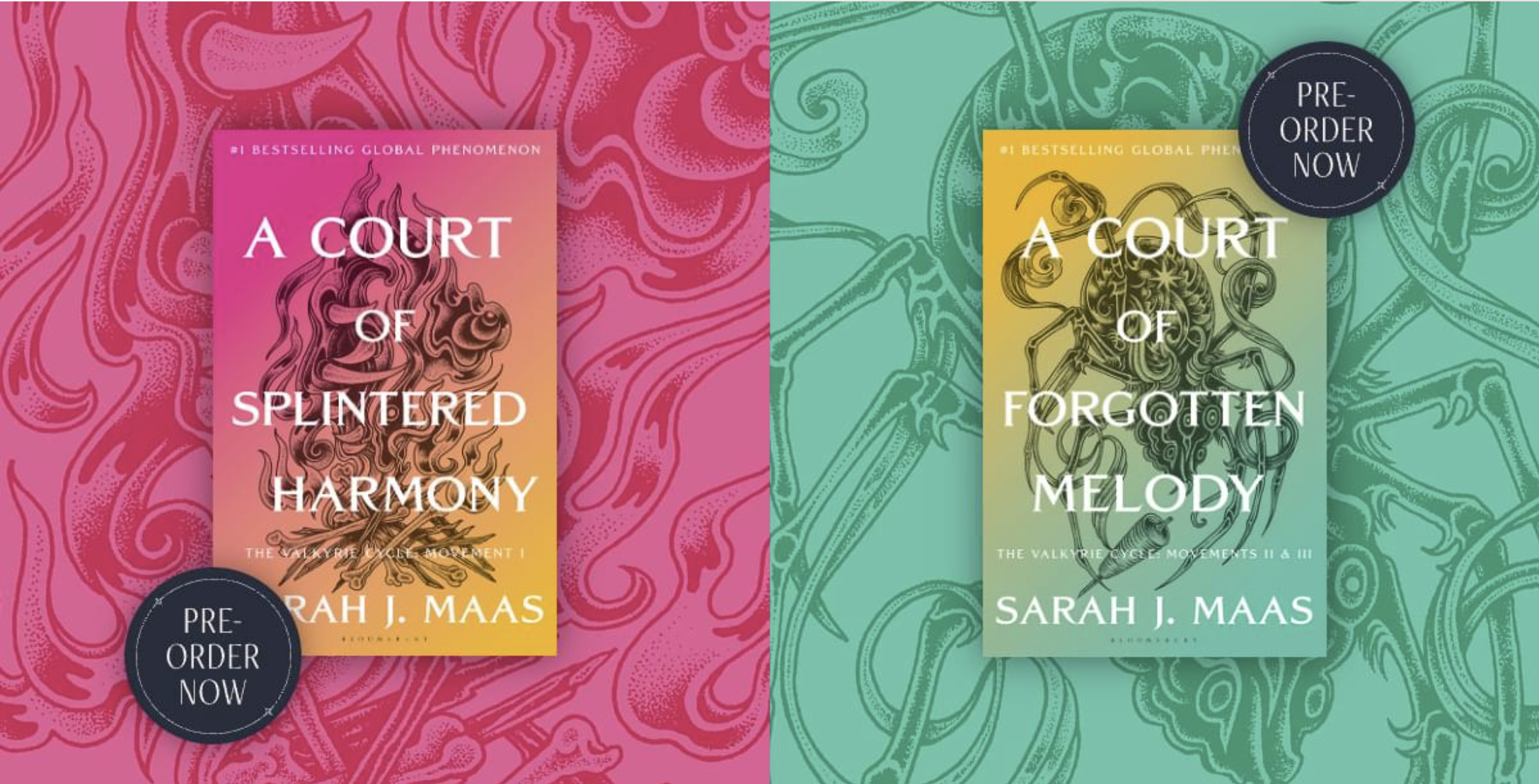 Sarah J maas cover reveals #6 & #7